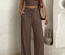 Conjunto de 2 piezas Y2K de manga corta y pantalón largo para mujer