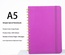 Cuaderno de espiral con cierre elástico